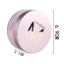 Loose Powder скрасить продолжительный порошок матовый масло-control солнцезащитный крем отбеливающий корректор отделка кожей порошок