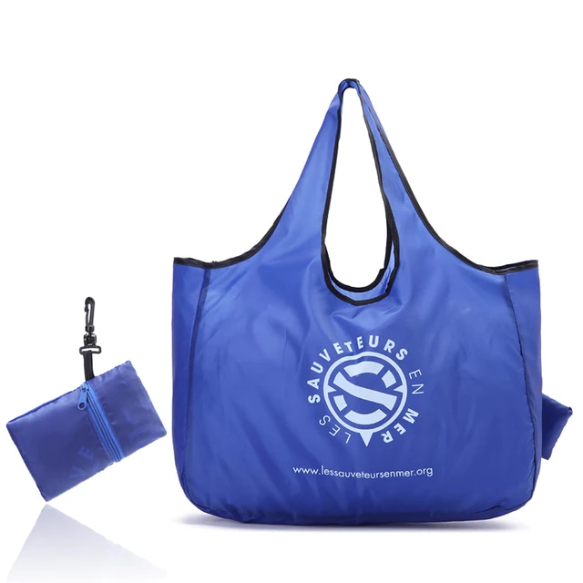 Promotional foldable grocery shopping tote bags supermarket shopping