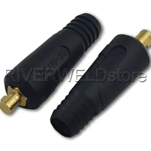 2 шт. Европейский стиль быстрый монтаж Кабельный разъем DKJ10-25 200A сварочный аппарат