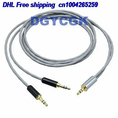 

EMS/ DHL 10pcs 3.5mm L plug jack stereo TRS 2-way 35FT cable lead adapter audio AV Headphone cable 22j