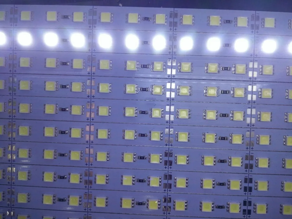50 шт. * см Φ 5050 светильник s Factory Wholesale DC12V 36 SMD5050 светодиодсветодиодный жесткая