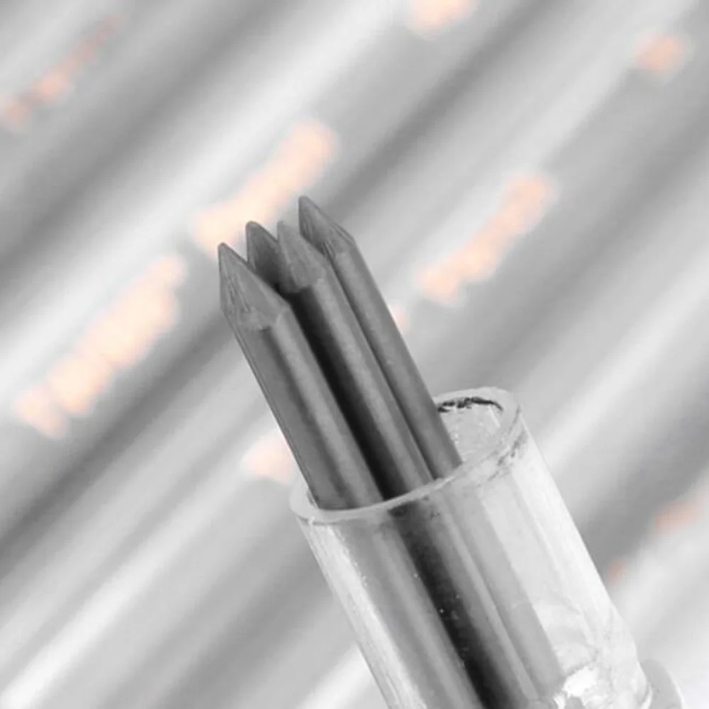 Мм 12 трумм бок 3,0 мм графитовые наполнители механический карандаш 2,0 4 H, 2 H, HB, B, 2B, 3B, 4B, 5B, 6B, 8B, 10B для ведущий держатель школьные офисные принадлежности