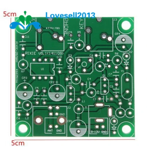 DIY радио 40 м CW коротковолновый передатчик QRP Pixie Kit приемник 7 023 026 МГц|receiver kit|receiver