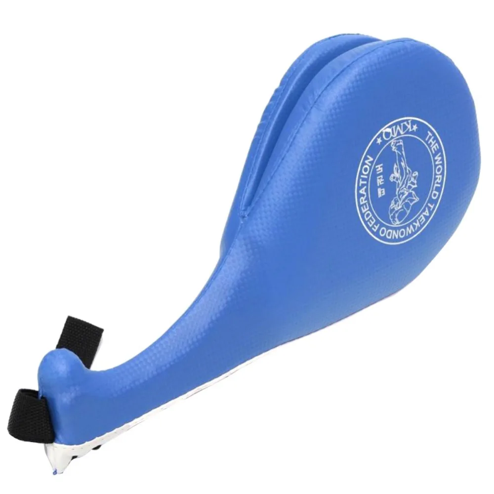 

*Adult Taekwondo Multifunctional Hand Held Double Leafed Chicken Foot Target Professionally Designed To Absorb Punches And Kicks