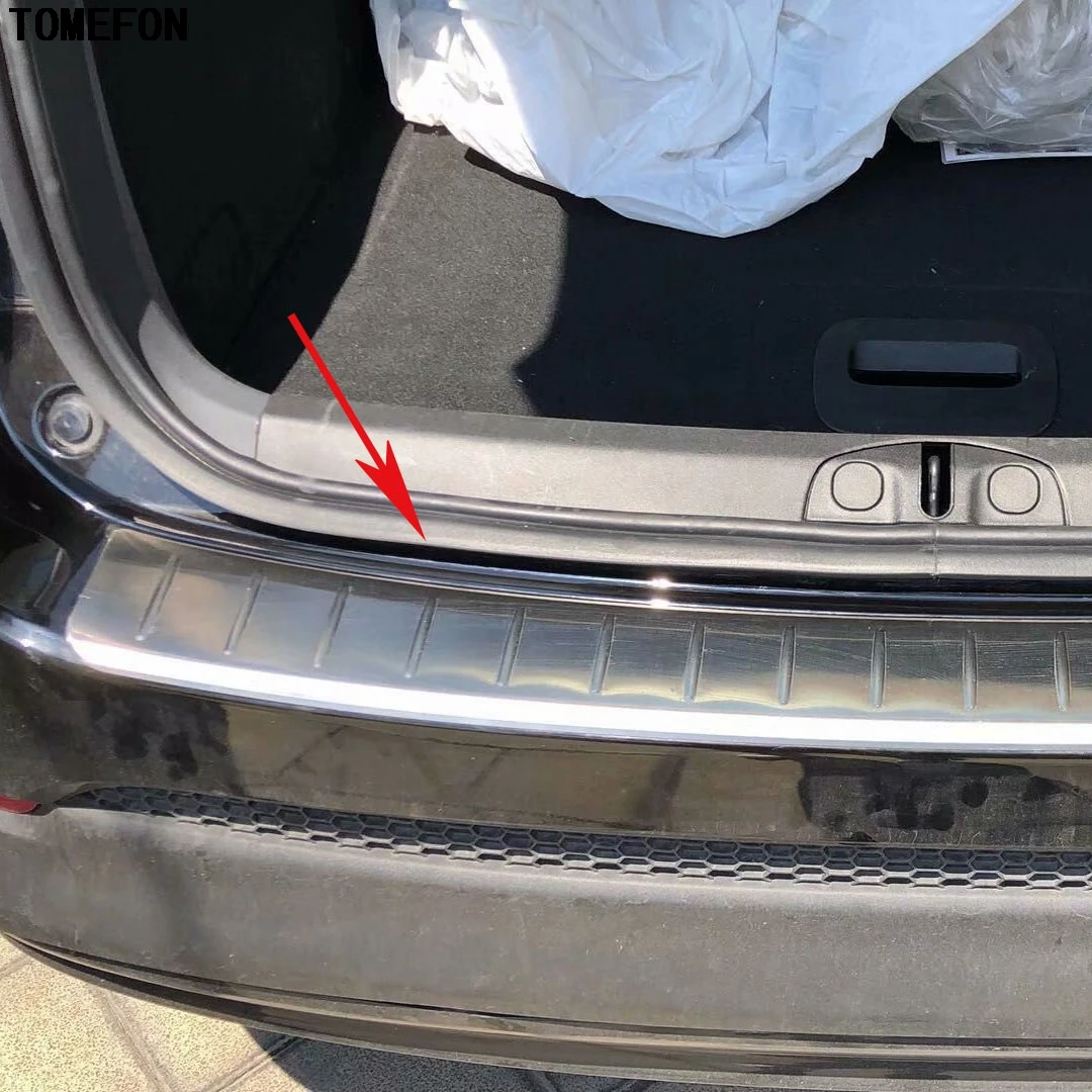 Стальной защитный бампер на порог автомобиля для Fiat 500X 2018 2017 2014 2016 Защитная