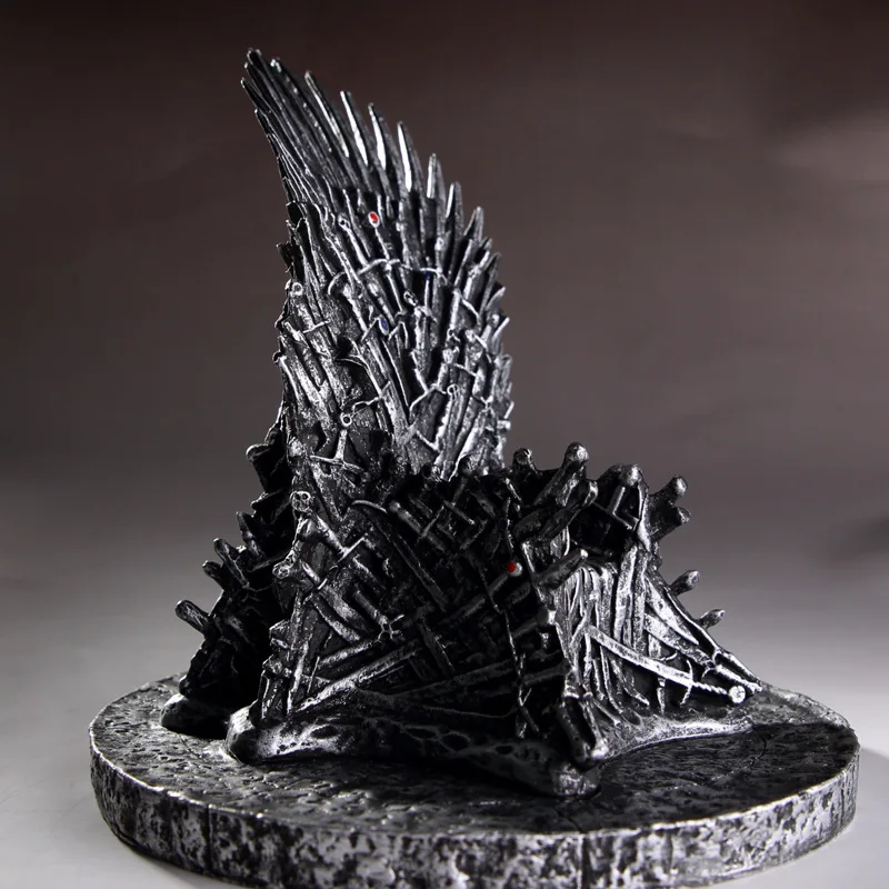 Game of Thrones Iron Throne pvc model Figure with base Toy chair Collection toy gift for boy friend kids adult Game of Thrones Iron Throne pvc model Figure with base Toy chair Collection toy gift for boy friend kids adult