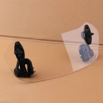 

For kawasaki zx6r z1000 zx10r ktm rc 125 Motorcycle Risen Adjustable Windscreen Air Deflector Windshield Wind Screen Spoiler