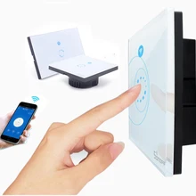 WiFi Wall Touch Light Switch 1 gang ON/Off Wireless Remote Control Timing Switch IOS Android Remote Home Automation цена WiFi Wall Touch Light Switch 1 gang ON/Off Wireless Remote Control Timing Switch IOS Android Remote Home Automation цены онлайн