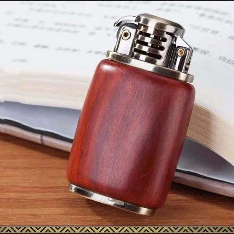 Палисандр Винтаж бензиновый керосиновая Зажигалка для сигарет газовая
