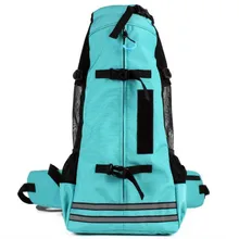 Tyteps рюкзак для питомца, Собаки Сумки переноска для собак для домашних животных собака щенок Портативный дорожная сумка OXD рюкзак голова на два плеча 80