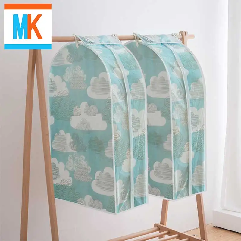 

Fur coat cover Storage Bags Cloth Hanging Garment Suit Coat Dust Cover Newest Hot dust cover fur coat storage bag cover