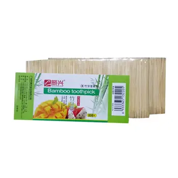 

800 Pcs Quality Bamboo Toothpick Toothpick Household Travel Portable Bag