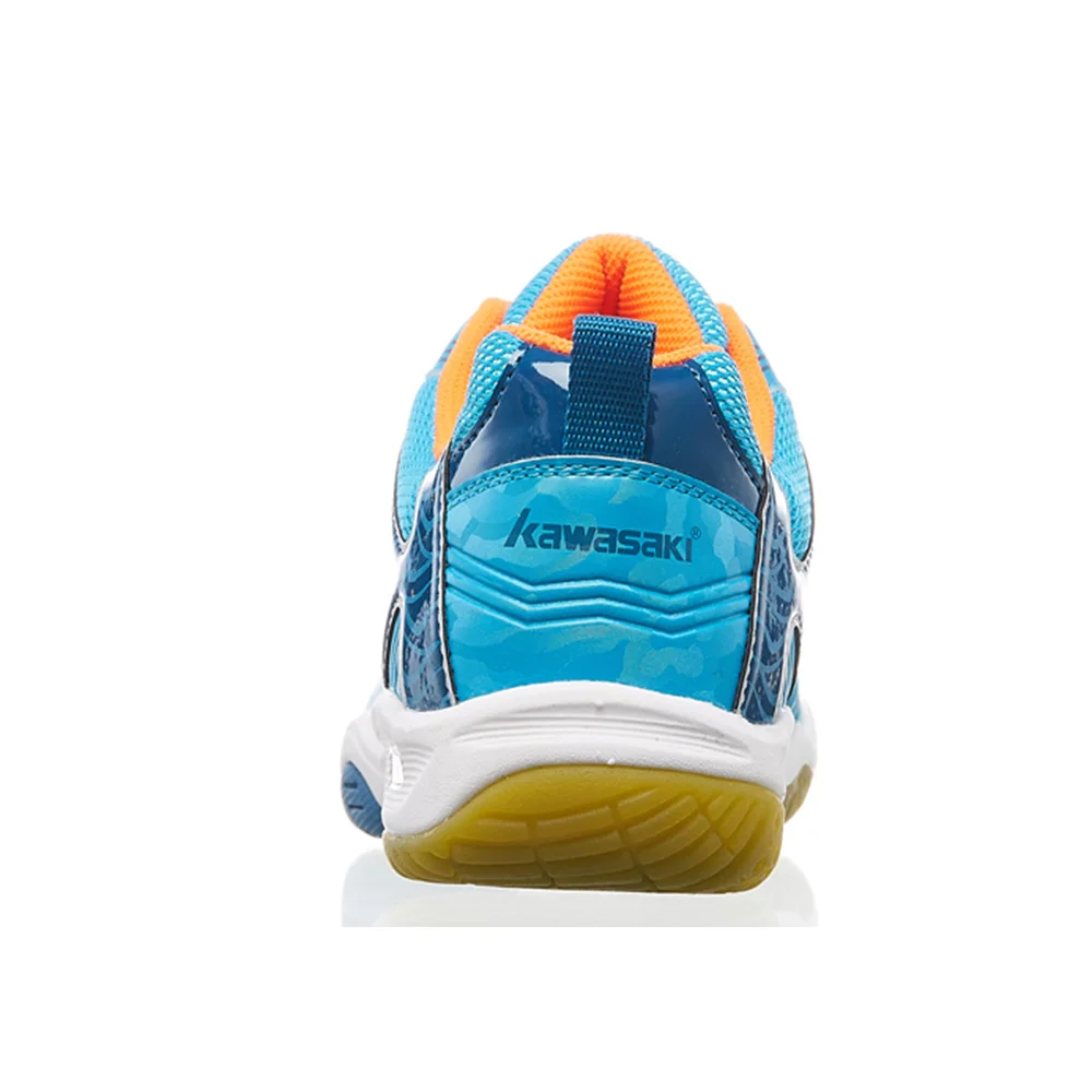Новые Кавасаки кроссовки бадминтон обувь Крытый Корт спортивная обувь синий анти-скользкий инкапсулированный светильник K-156