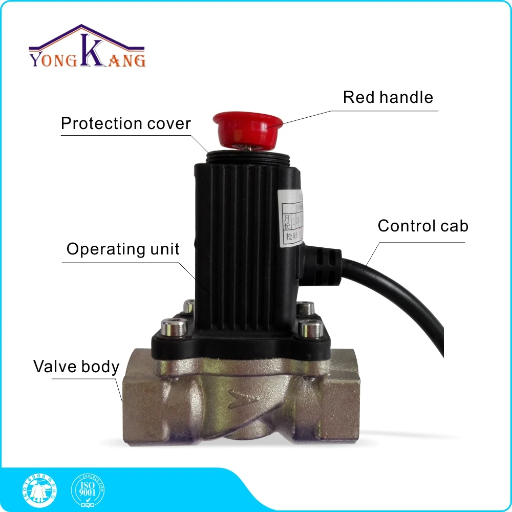 Купить юнкан Ду15 электромагнитный клапан для газопровода ...