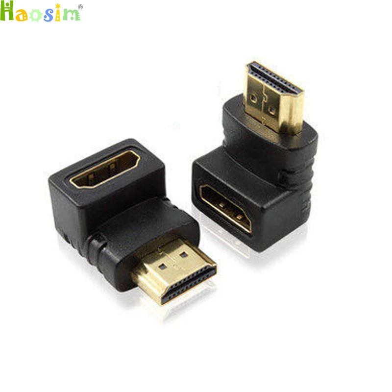 Sale 90 Degree Right Angle Gold Plated Adapter A Type
