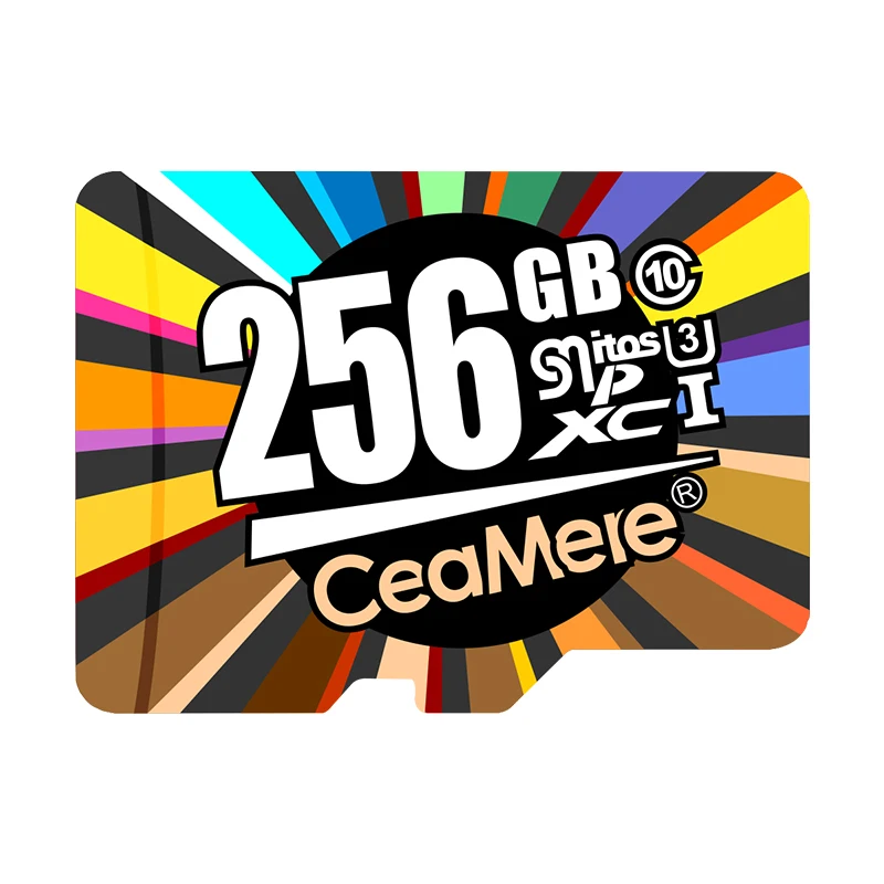 CeaMere Micro SD карта класс 10 UHS-1 8 Гб класс 6 16 Гб/32 ГБ U1 64 Гб/128 ГБ/256 ГБ U3 карта памяти флэш-память Microsd для смартфона