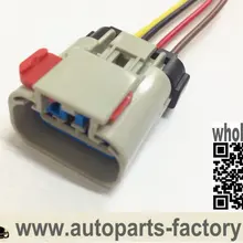 Longyue 10kit 4 way серый светящийся Разъем жгут проводов коннктор косичка 8"