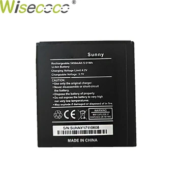 

Wisecoco 2pcs New Original 1450mAh Sunny Battery For WIKO SUNNY Mobile Phone In Stock High Quality Replacement + Tracking Number