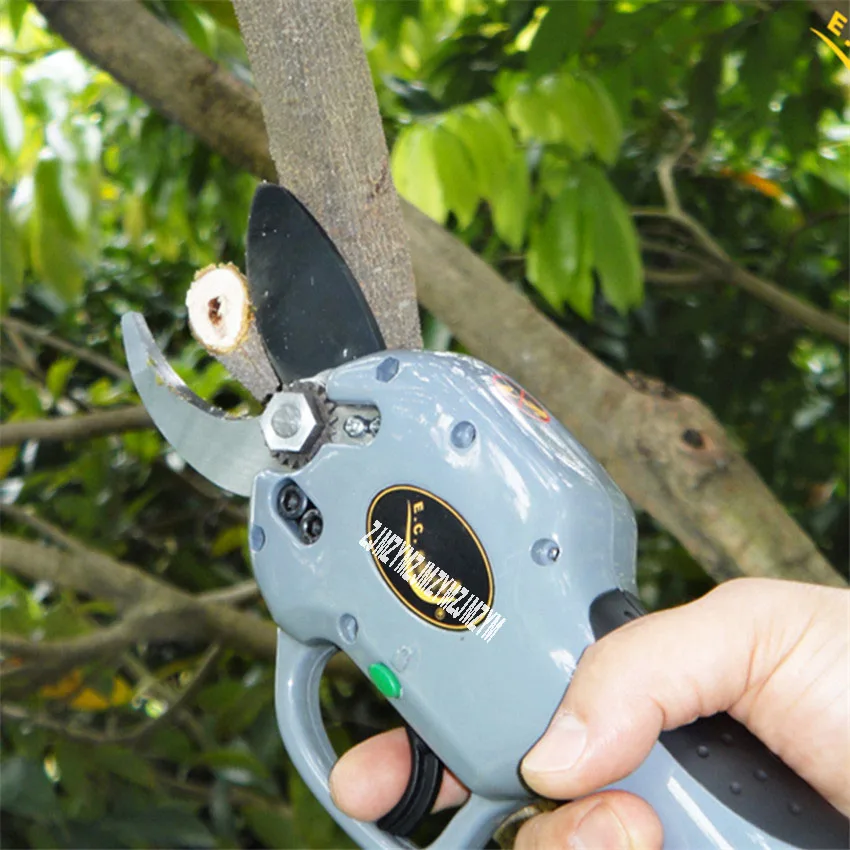 Новое поступление 24 В 7800 мАч перезаряжаемый EC-66 Электрический секатор садовый инструмент фруктовое дерево секатор ножницы 1-30 мм филиалы ножницы