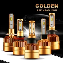 

HENYNET H1 H3 H4 H7 H8 H11 9005 HB3 9006 HB4 H27 Led Headlight Bulb Super Bright 12V Headlamp Auto Light Car Lamp