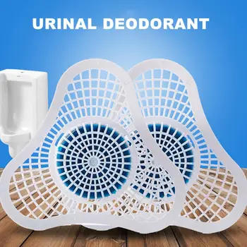 

2PCS Deodorant Triangular Block Urinal Deodorant Descaling Piece Urinal Cleaning Tablets Anti-blocking Toilet Supplies