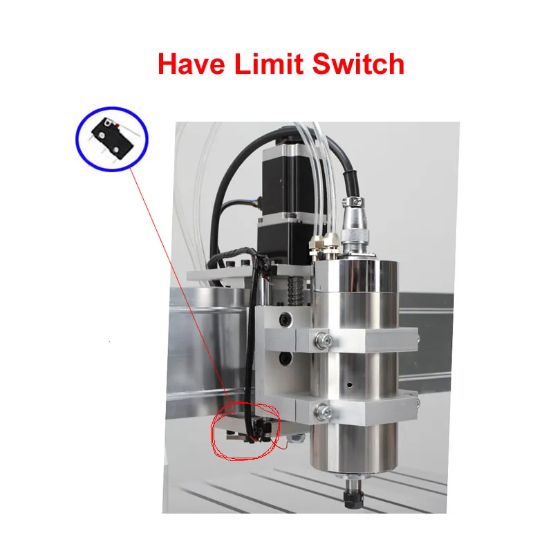 USB CNC 6040 Маршрутизатор 4 оси гравировальный станок 2.2квт шпиндель для резки металла дерева PCB фрезерный станок