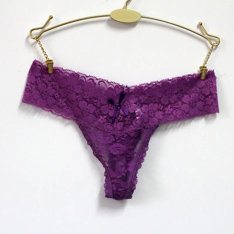 Women panties bragas thong promotion solid cotton String Women's Underwear Woman Sexy Lace Underwear Women briefs