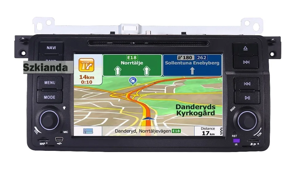 Top 4G+32G 8 Core Android 8.1 car dvd player for BMW E46 M3 With Wifi 3G 4G GPS bluetooth Radio Stereo Steering wheel Control OBD II 1