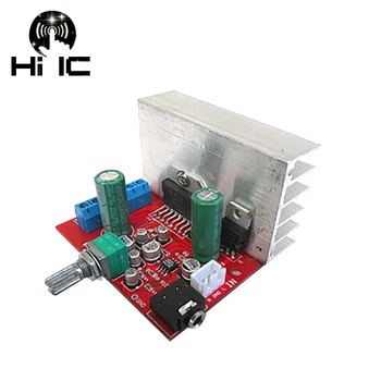 

TDA7377 Audio Amplifier Board +AD828 preamplifier Stereo 2.0 Dual Channel Bookshelf Speaker High Power Amplifier Board DC12V 35W