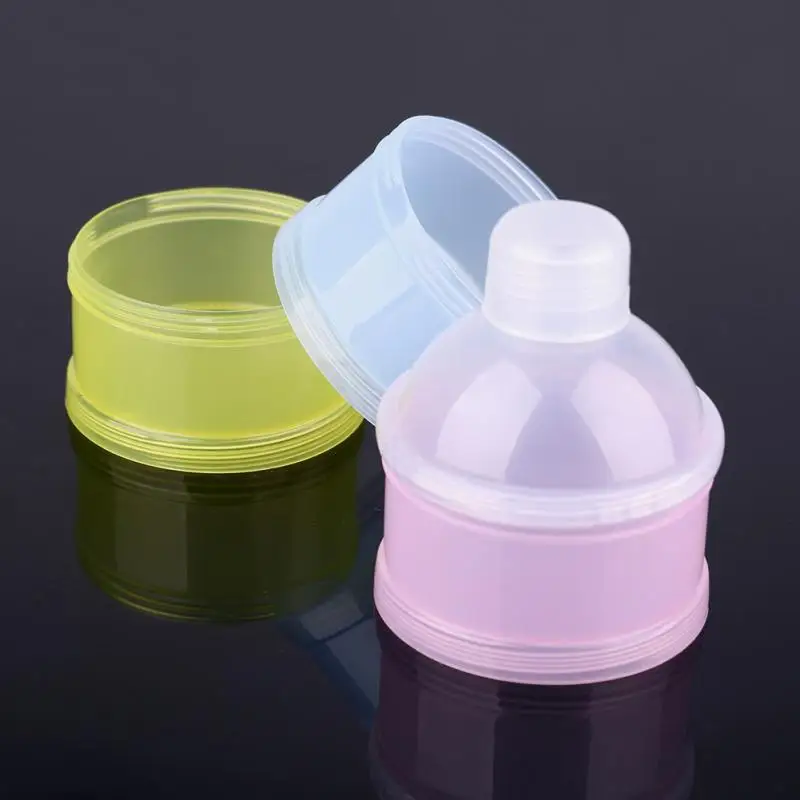 Hot Sale 3 Layers Baby Milk Powder Formula Portable Infant Dispenser