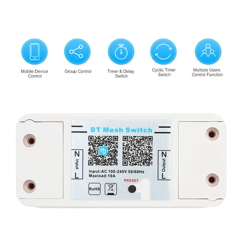 

Switch Smart Electric Appliance Switch BT Mesh Remote Control Smart Home Remote Control Remote Switch Google Home