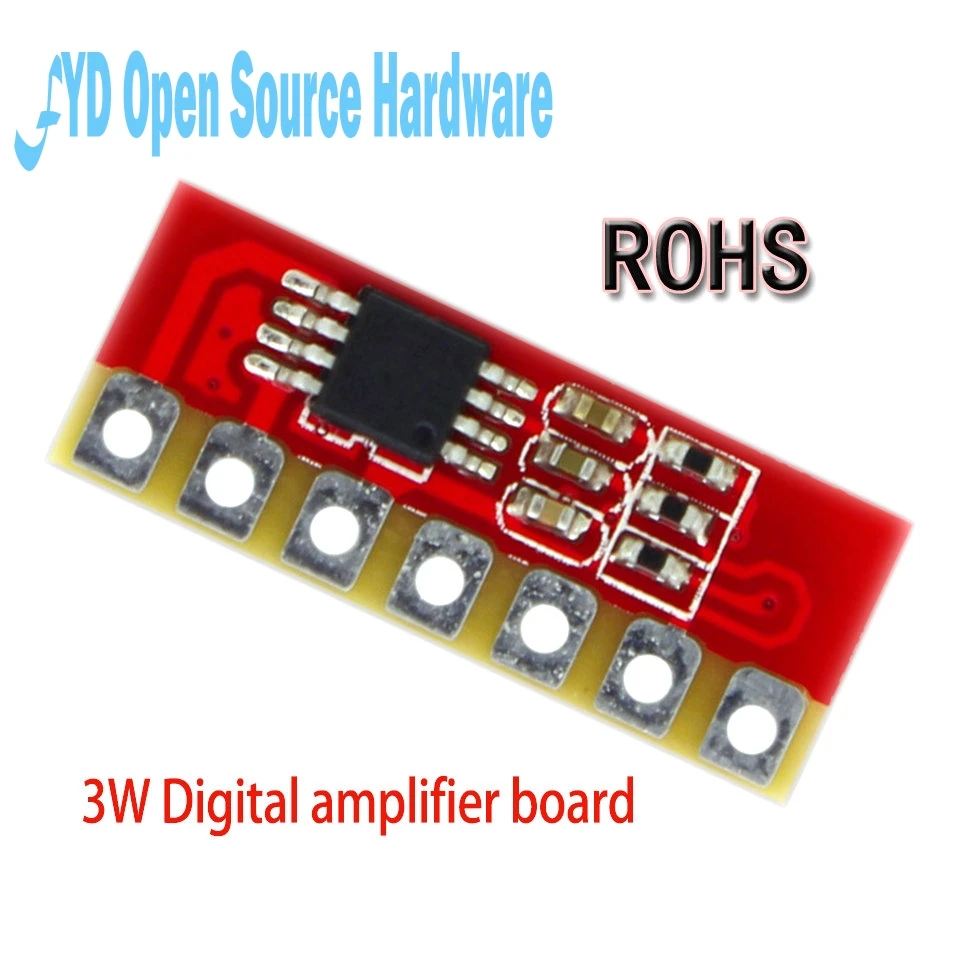 

1pcs Min 5V OEP3W 2.54 pitch sound digital amplifier board D type for the computer