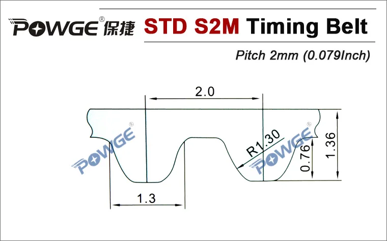 10 метров STS S2M Ремень ГРМ без кожуха Ширина 9 мм неопрена с стекловолокна STD S2M-9 ременный шкив небольшой Обратный ход для 3D-принтеры