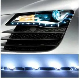 

1Pcs 12V 30cm High Power LED Daytime Running lights DRL 100% Waterproof 5050 SMD Car Auto Decorative Flexible LED Strip Fog lamp