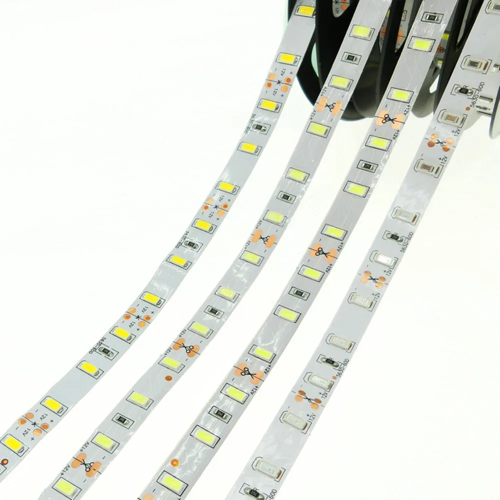 Высокое качество DC12V 5630 Светодиодные полосы света 5 м/рулон 300led 5730 гибкий бар свет