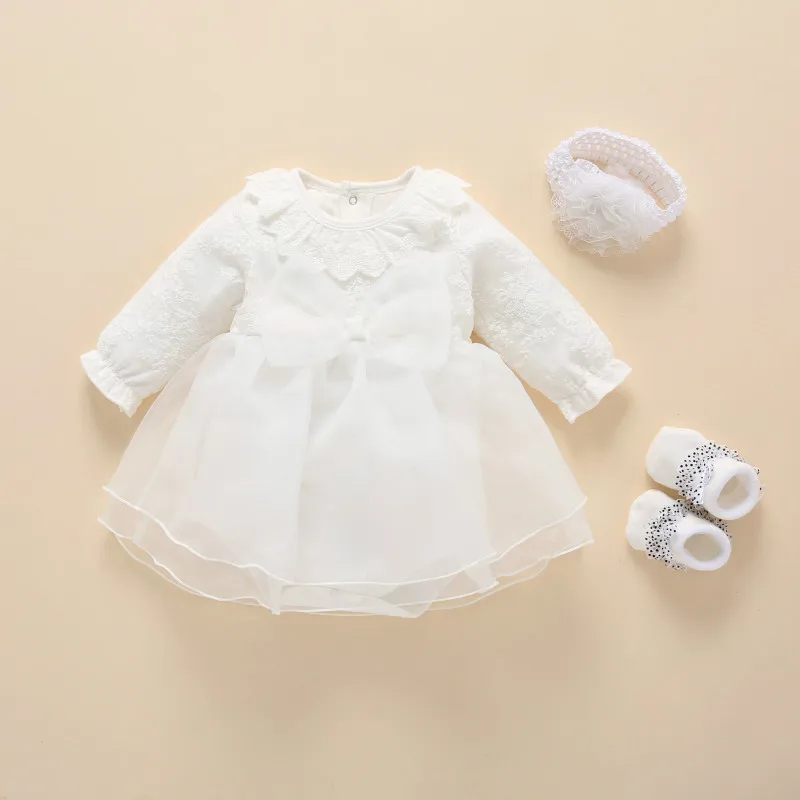 NEW Baby Girl /& Toddler Christening Baptism Dress Gown New Born to 30 Months