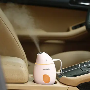 

Mini Air Humidifier USB Aroma Essential Oil Diffuser Cool Mist Maker LED USB Air Humidifier Aromatherapy For Office