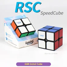 2x2x2 speed Macgic Cube Gan RSC 2x2 Cubo Magico Neo игра-головоломка кубик без наклеек GAN для игрока WCA Championsh