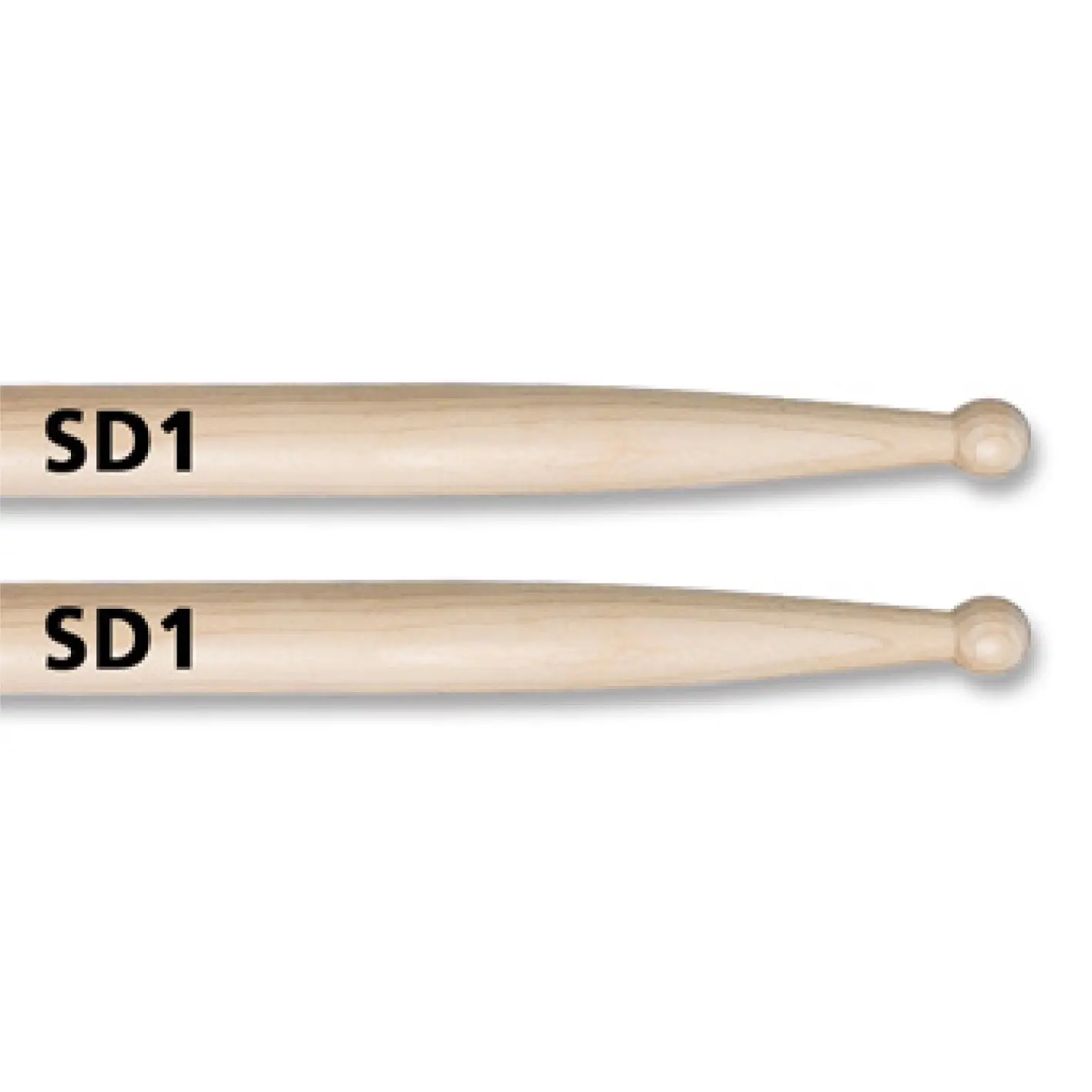 Vic Firth Американский пользовательские SD1 общие, 1 пара, Круглый наконечник. Идеально подходит для оркестра, рок и группы. Легендарный Практика палочки