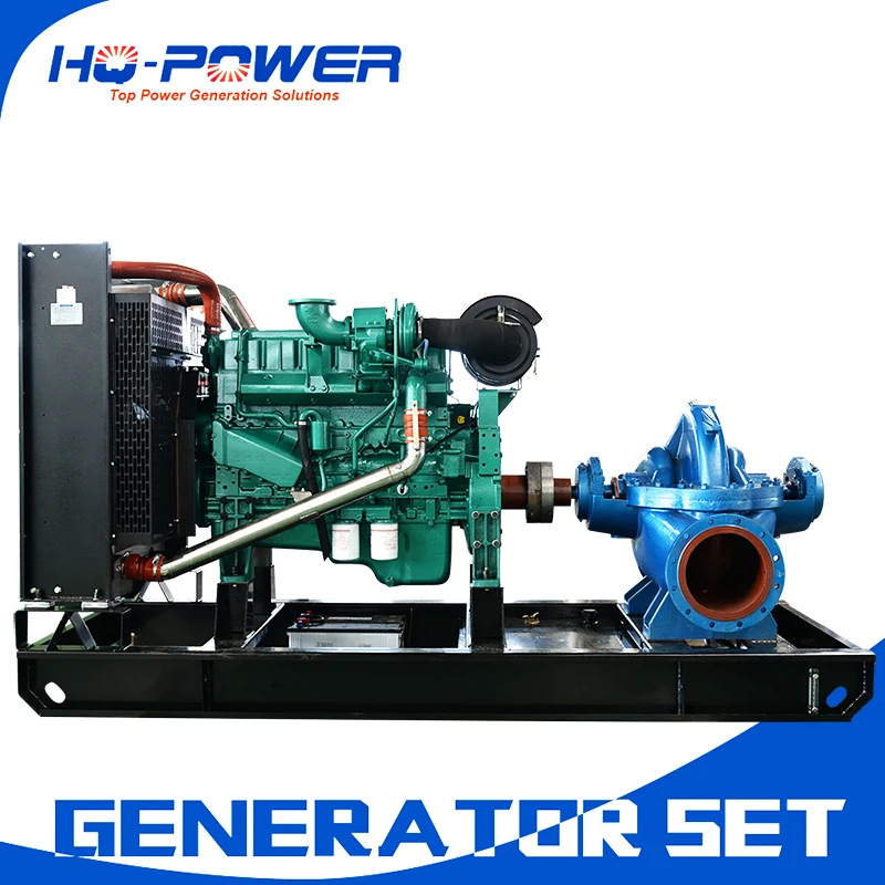 china 300kw yuchai engine farm water pump diesel generator for salein