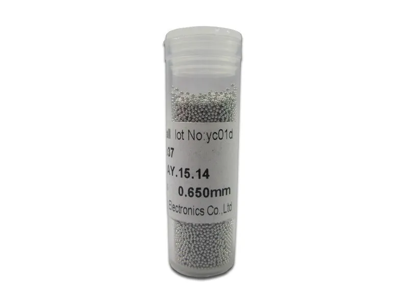 25k 0.65mm Leaded Solder Balls for BGA Reballingsolder ballreballing