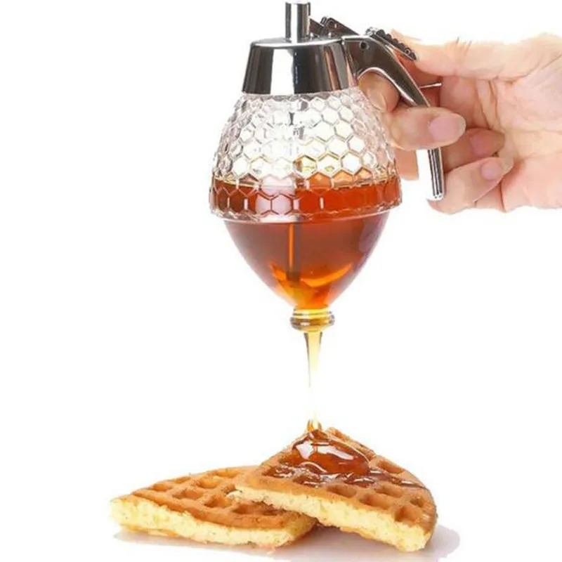 Buy Acrylic Tough Honey Pancake Batter Dispenser Syrup