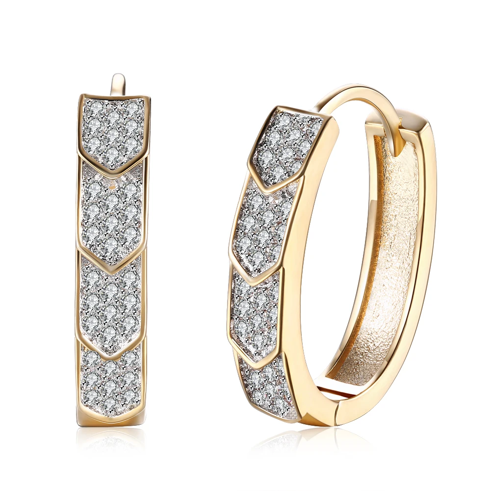 

New Arrival Gold Color Earrings for Women Low Price Popular Jewelry Onorevoli orecchino Jewellery Supplier