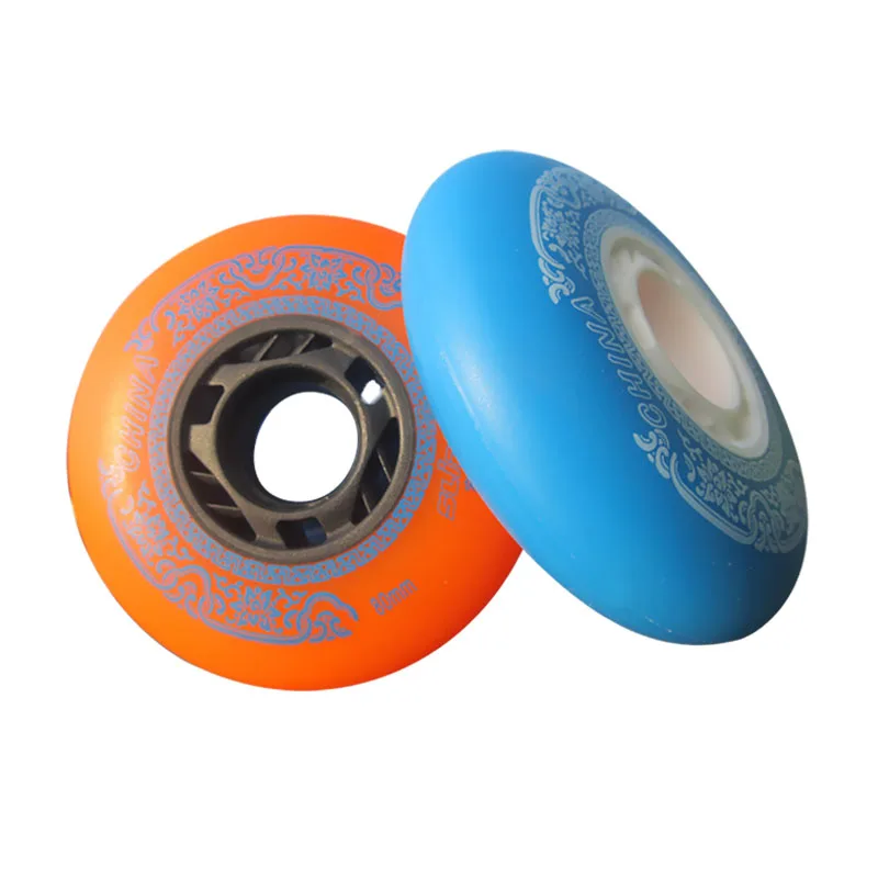 الأسطوانة ل الأسطوانة 88A 72 76 80 ملليمتر المهنية سباق التعرج انزلاق مضمنة الأسطوانة ل سيبا انزلاق أحذية تزلج i37