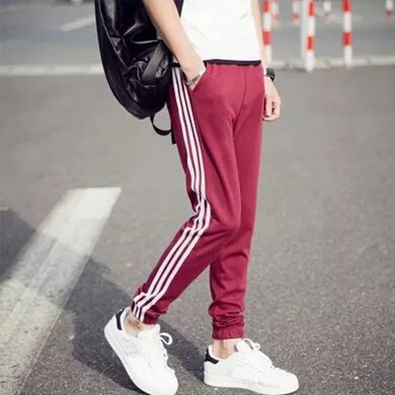 

Spring Casual Men Sweat Pants Male Cotton Sportswear Casual Trousers Straight Pants Hip Hop High Street Trousers Pants joggers
