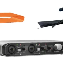 TASCAM TRACKPACK iXR USB звуковая карта аудио MIDI интерфейс с TM-60 микрофоном для iOS/Mac/Win музыка полная система записи