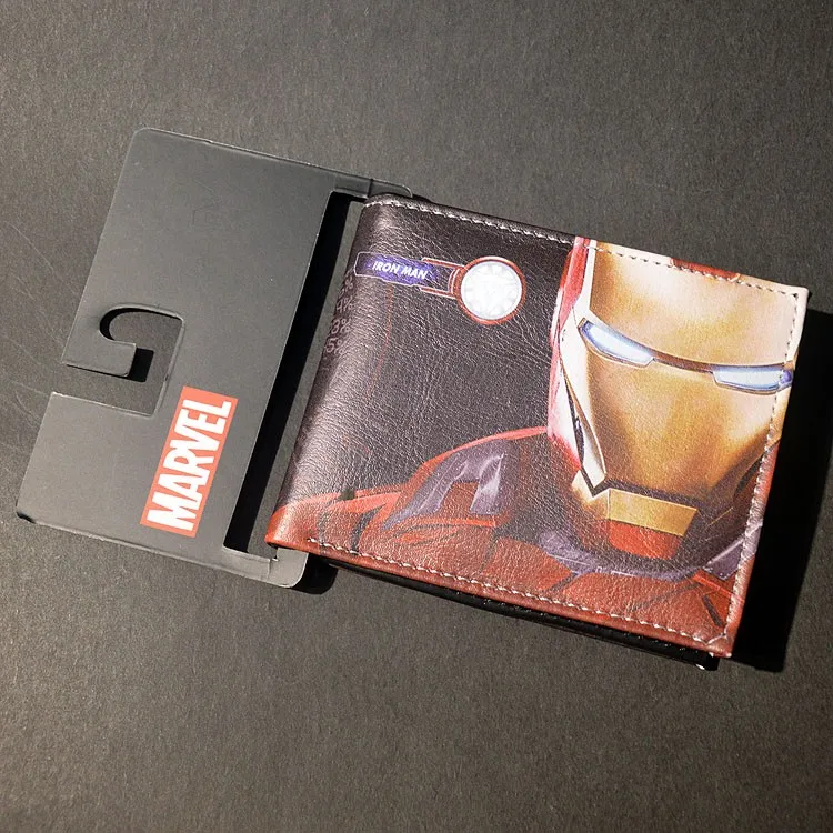Бумажник для кредитных карт с изображением героев комиксов