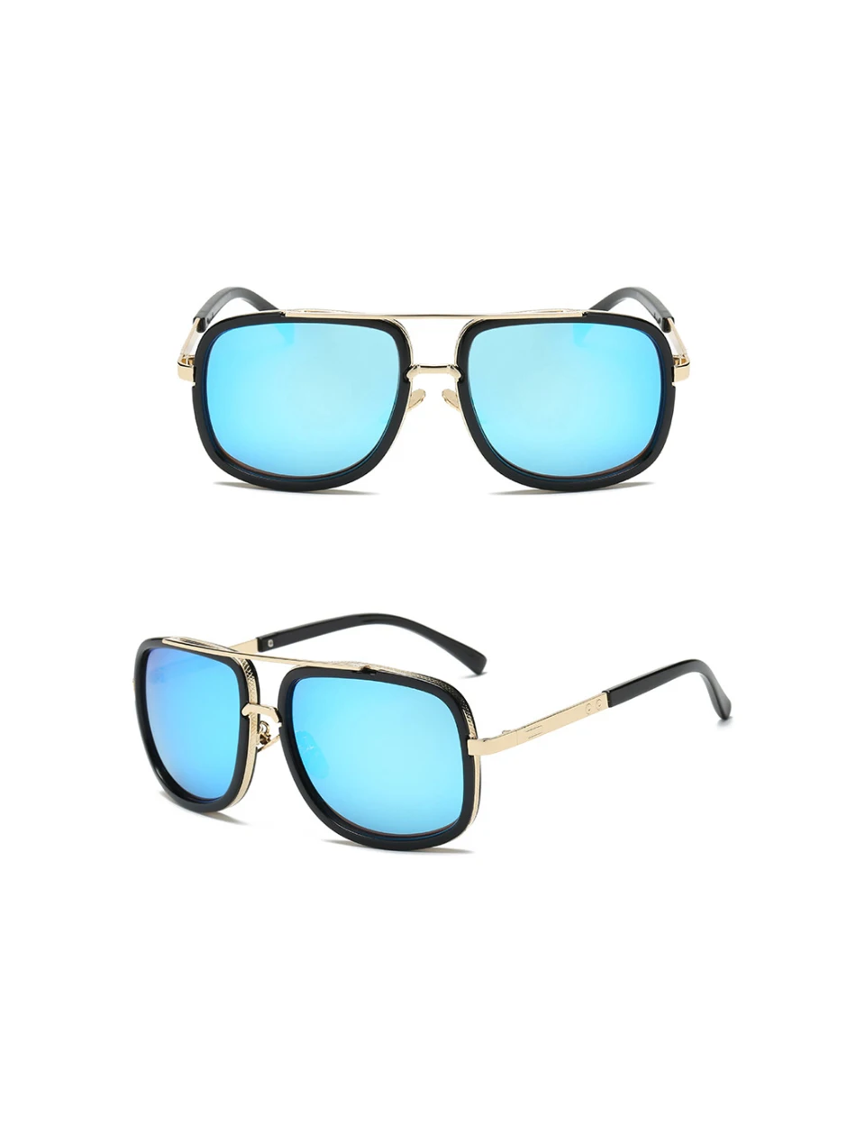 jumlai 2019 New Fashion Big Frame Sunglasses Men Square Fashion Glasses for Women High Quality Retro Sun Glasses Vintage Gafas (9)