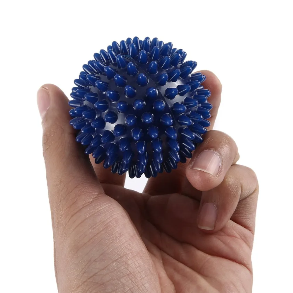 

2018 Hot 6cm Durable PVC Spiky Massage Ball Trigger Point Sport Fitness Hand Foot Pain Relief