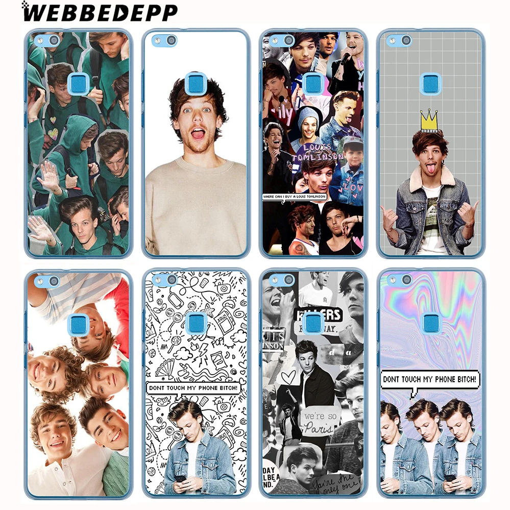 WEBBEDEPP Louis Tomlinson Hard Cover Case for Huawei Mate 10 lite 9 Pro Nova 2 2i 2S Lite Plus